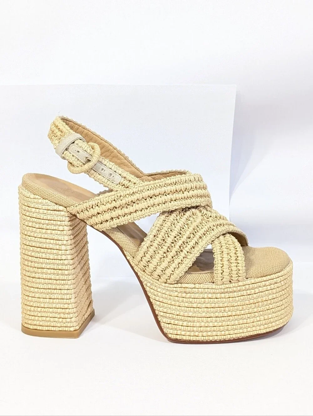 Castaner Platform Sandals Eu 37 Women Fulvia Espadrille Shoes chunky ultra high